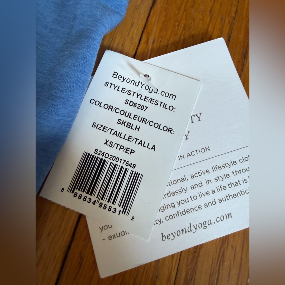 NWT Beyond Yoga size XS knit skater dress - Picture 3 of 6